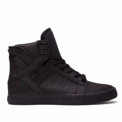 Supra SKYTOP - Miesten Matalavartiset Tennarit - Mustat